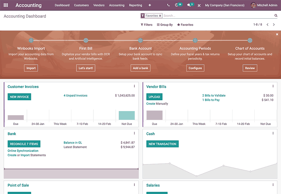 Odoo Website App Backend